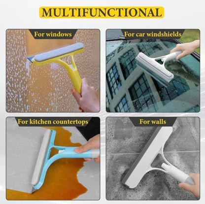 🏆Flash Sale⚡🔥3 in 1 Window Cleaning Scraper