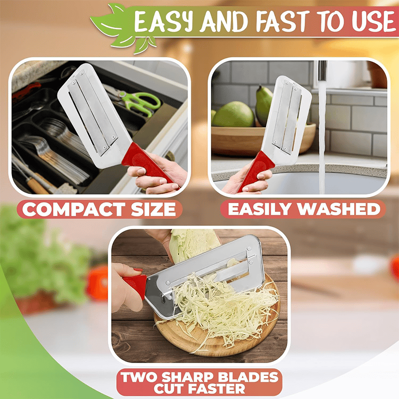 🏆Flash Sale⚡ 50K+ SOLD! Almost Gone-💥Stainless Steel Shredder Knife,Best Gifts