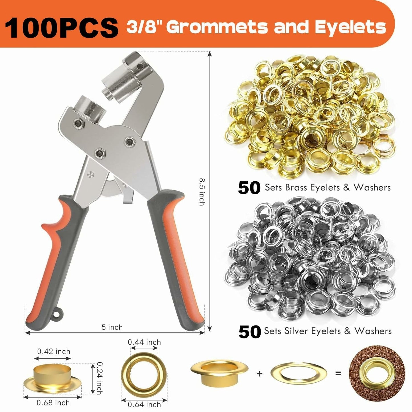 🔥Professional Grommets Kit