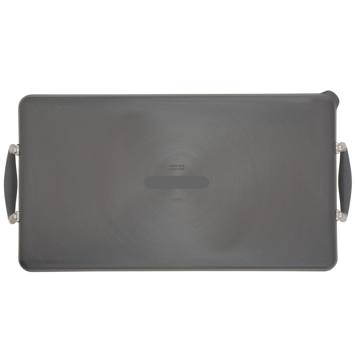 10 x 18-Inch Double Burner Griddle with Multi-Purpose Rack