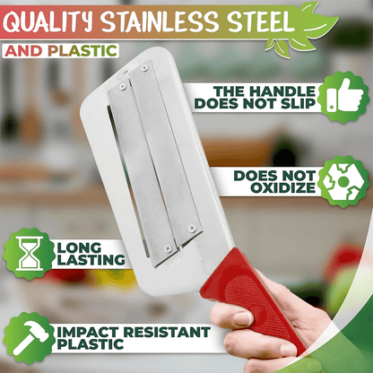 🏆Flash Sale⚡ 50K+ SOLD! Almost Gone-💥Stainless Steel Shredder Knife,Best Gifts