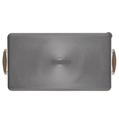 10 x 18-Inch Double Burner Griddle with Multi-Purpose Rack