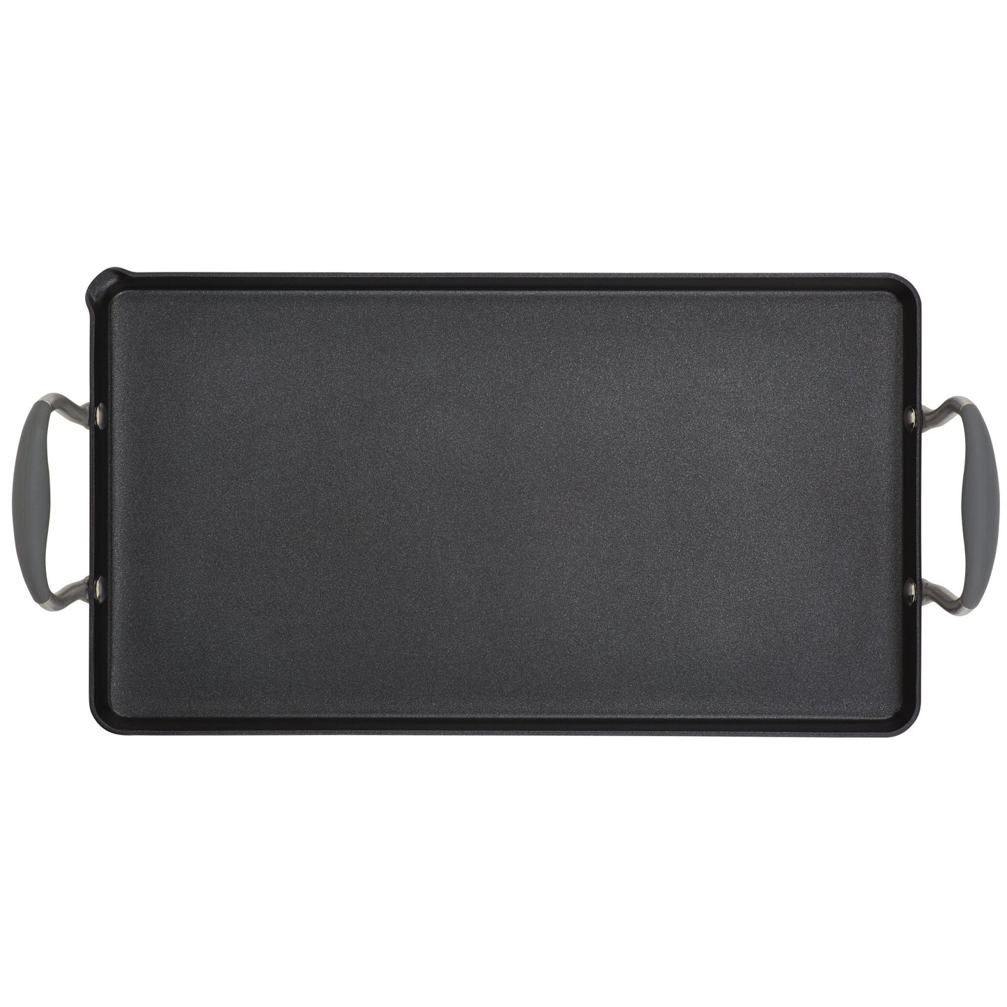 10 x 18-Inch Double Burner Griddle with Multi-Purpose Rack